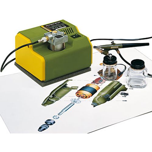 Microcompressor MK 240 met airbrush-set AB 100