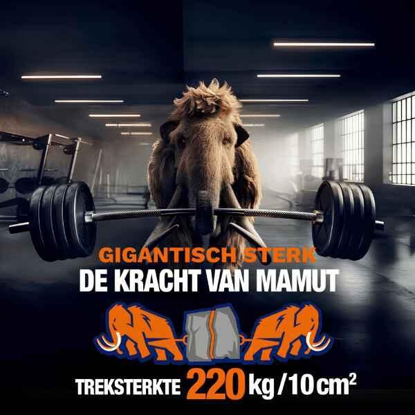 Mamut montagelijm binnen+buiten wit - Afbeelding 3