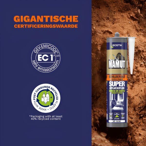 Mamut schilderskit binnen+buiten wit - Afbeelding 4