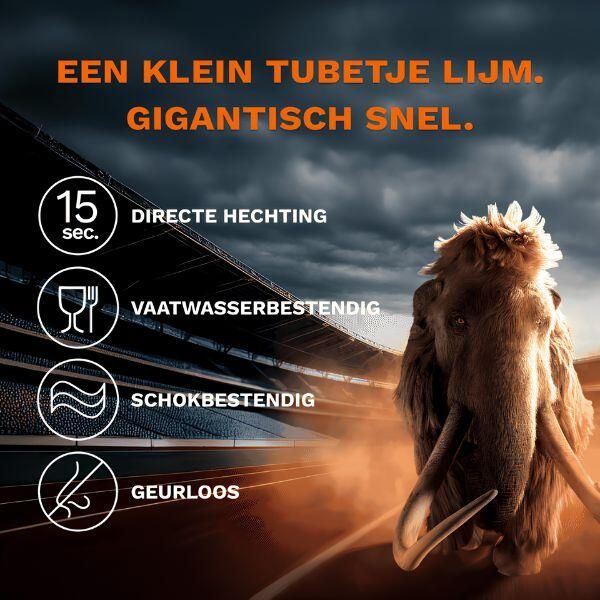 Mamut secondelijm 3g - Afbeelding 4