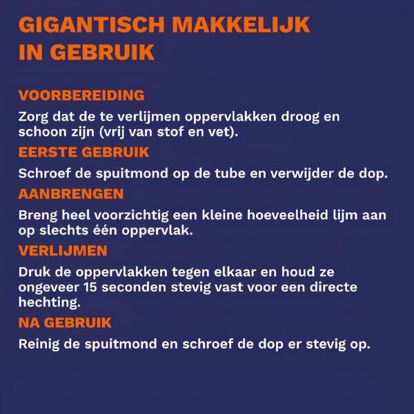 Mamut secondelijm 3g - Afbeelding 7